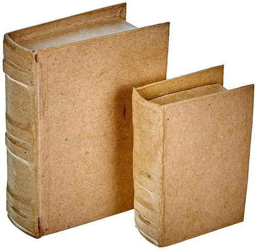Book shaped boxes hidden - book,