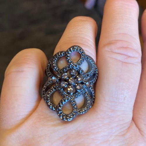 90s black metal ring 9 - 90s,
