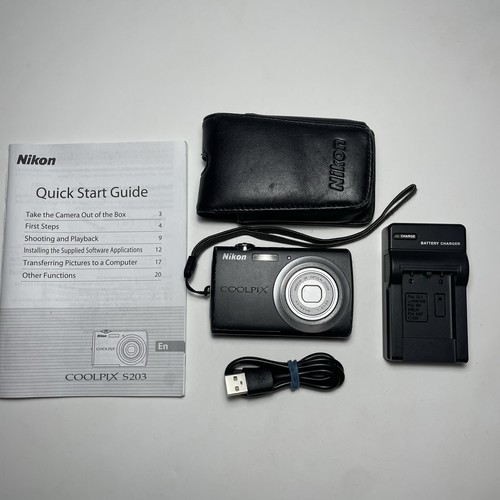 Nikon coolpix s203 - nikon, 10.0mp