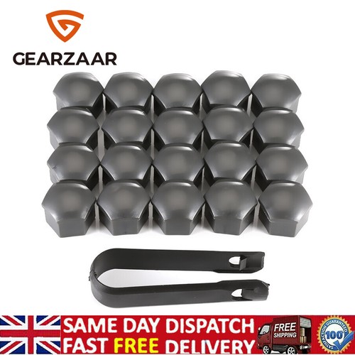 17mm grey wheel bolt nut - grey,