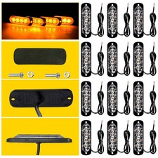 12x Amber 4LED Recovery Strobe