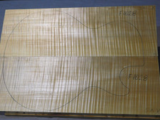 Flame Maple Carved Top for