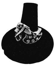 Skeleton Biker Ring 316L