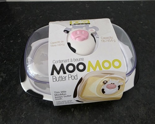 Moomoo butter dish - moomoo,