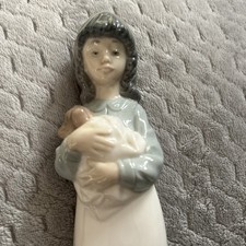 Nao Porcelain Figurine, Girl