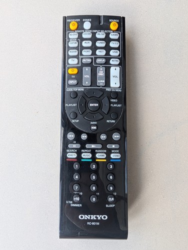 Genuine onkyo 801m remote - genuine, rc-801m