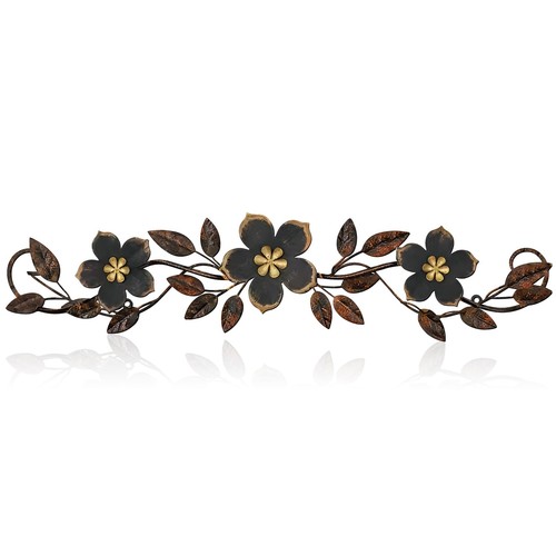 Metal flower wall decor - flower,