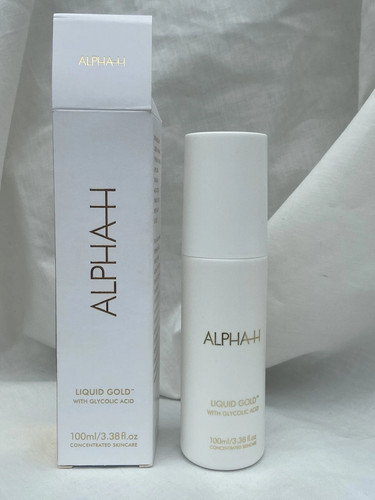 Alpha liquid gold with - liquid,