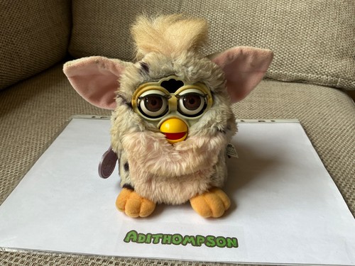 Vintage furby 1999 with tag - vintage,