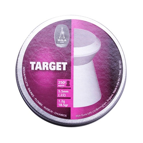 Bsa target 22 pellets - bsa, (250)