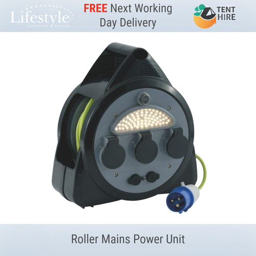 15m roller mobile mains hook - mains,