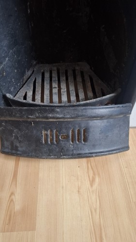 Cast iron fire grate - cast,
