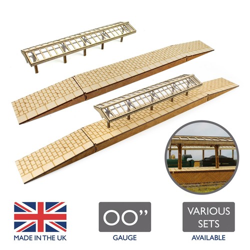 Model railway station - model,
