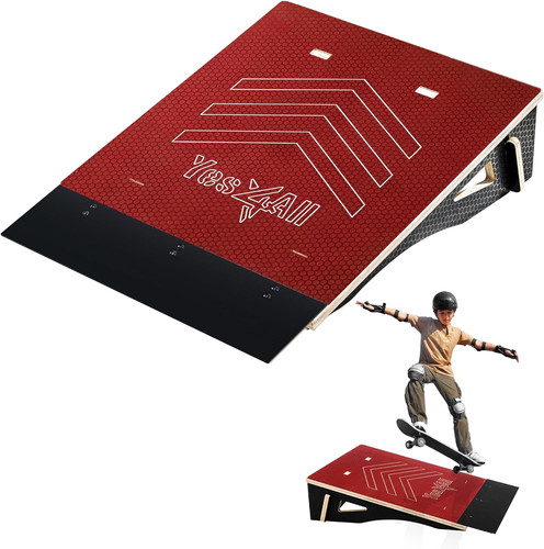 Single piece skateboard ramp - skateboard,