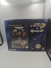 Time Crisis 3 And G-Con 2 Gun Playstation 2 UK Pal Boxed