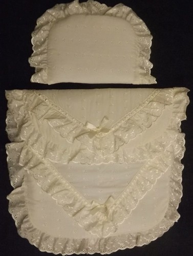 Cream broderie anglaise - broderie,