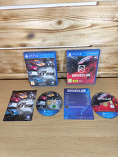 Playstation 4 Racing Games 2x,The Crew & Driveclub ,Very Good Condition,Pal 