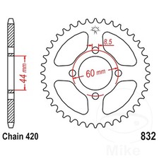 JT Rear Sprocket 41 Tooth 420