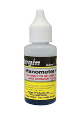 REGIN MANOMETER FLUID SPECIFIC GRAVITY 1.0 FOR STANDARD U GAUGE GAS TESTERS 22ml