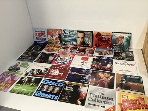 Cds and movies - and,