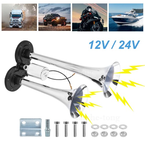 Air horn 12v 24v electric - air,