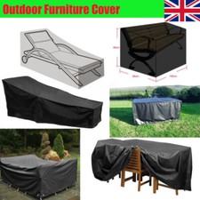 UK Garden Patio Furniture Set Cover Waterproof Rattan Table Cube Outdoor Cover