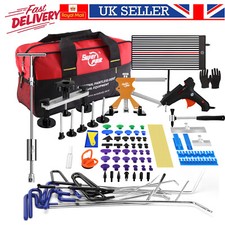 PDR Car Body Glue Gun Puller Tabs Pulling Paintless Dent Repair Removal Tool Kit