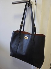 Mulberry Small Bayswater Tote Handbag Black