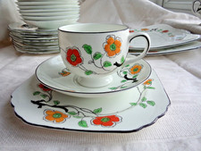 Heathcote  Art Deco 30's Bone