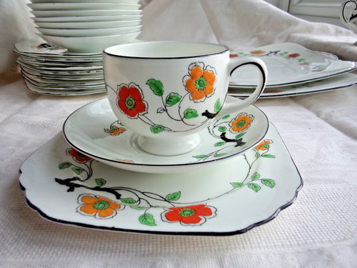 Heathcote art deco - , bone