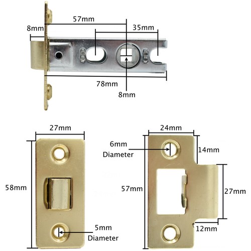 Quality brass chrome 63mm 75mm - quality,