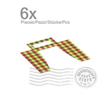 6x LEGO 97122 Cloth Curtain