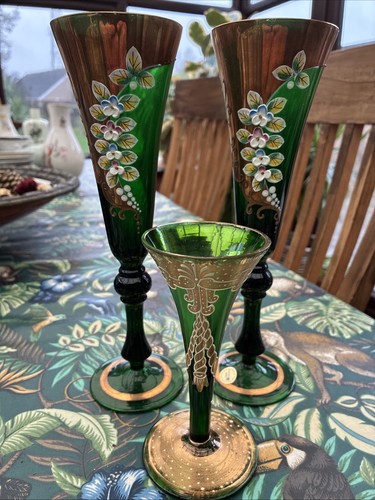 Vintage antique green gold - vintage/antique, /
