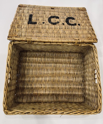 Vintage wicker storage - vintage,