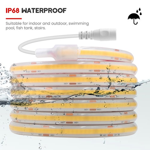 Waterproof cob led strip - waterproof,