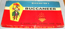 Buccaneer Board Game Waddingtons Pirate Strategy 1958 COMPLETE VINTAGE RETRO