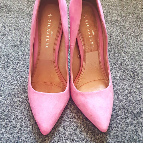 Next signature pink suede - signature,