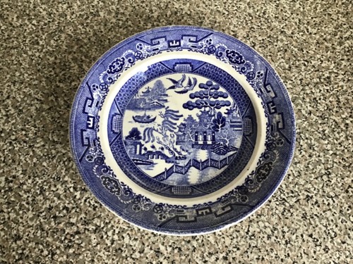 Antique willow pattern - pattern, &