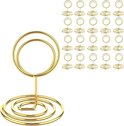 Pcs gold table - table, number