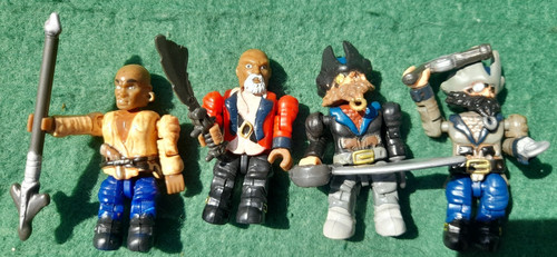 Mega bloks pyrates minifigures - bloks,