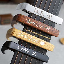 Personalised Metal Guitar Capo for Acoustic Electric Classical Guitar Accessory