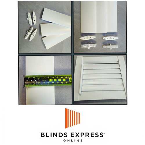 Replacement louvres 63mm - 63mm,