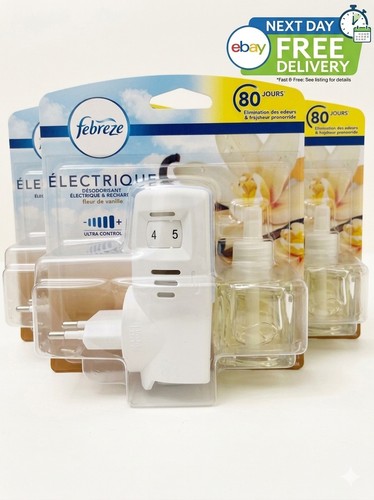 Febreze electric plug in - 3x,