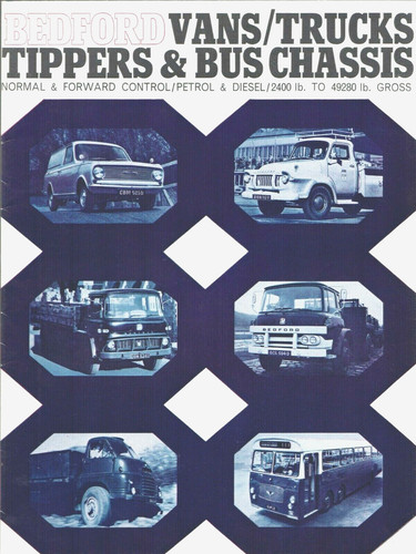 Bedford range van - range, bus