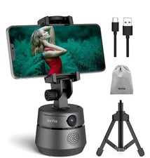 Webcam With Microphone 360° Auto Face Tracking 1080P