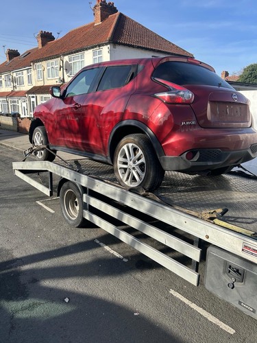 Nissan juke 2013 breaking - 2013, red