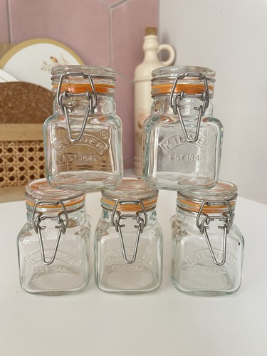 Set kilner clip top - 5,