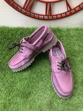 Ladies Moshulu Leather Slip On Shoes Size 38 UK 5 (RW252)