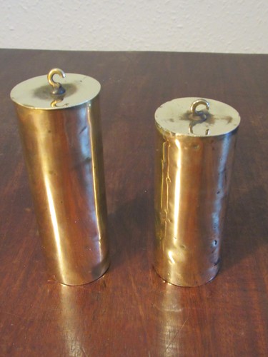 Antique brass cased lead - cased,