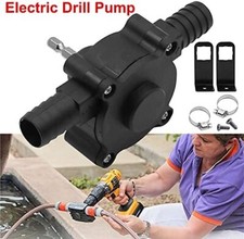 Portable Electric Drill Powered Water Pump Self Priming Oil Water Transfer UK A